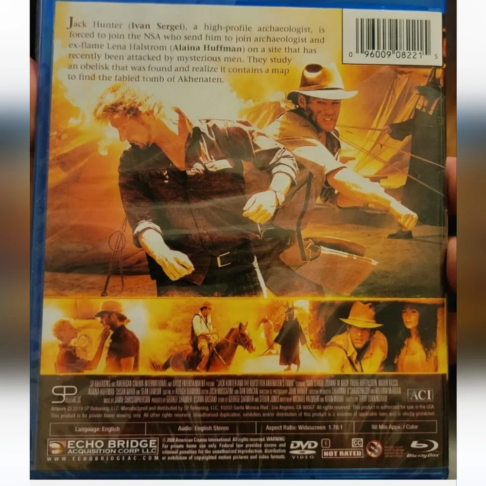 Jack Hunter Blu-ray DVD Combo Pack